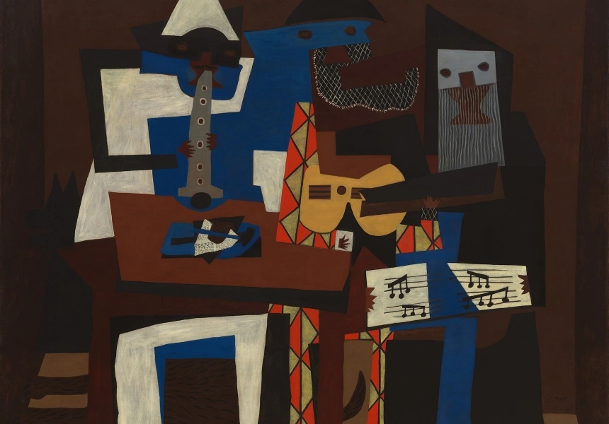 Three Musicians by Pablo Picasso
