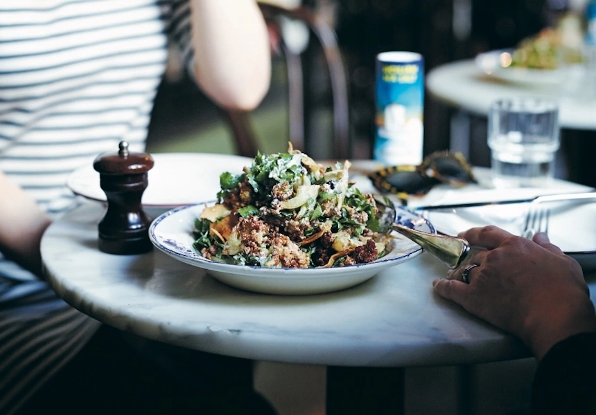 Brunswick Street Alimentari's cauliflower and tahini salad
