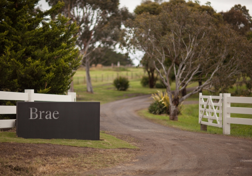 The entrance at Brae
