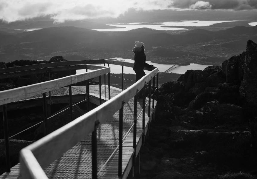 Walk on kunanyi, Hobart
