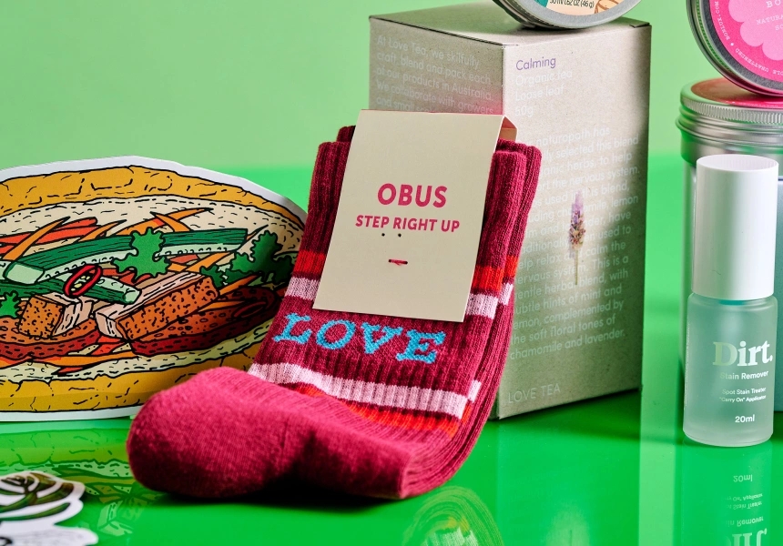 Carry On stain remover from Dirt, Love Obus sport socks from Obus
