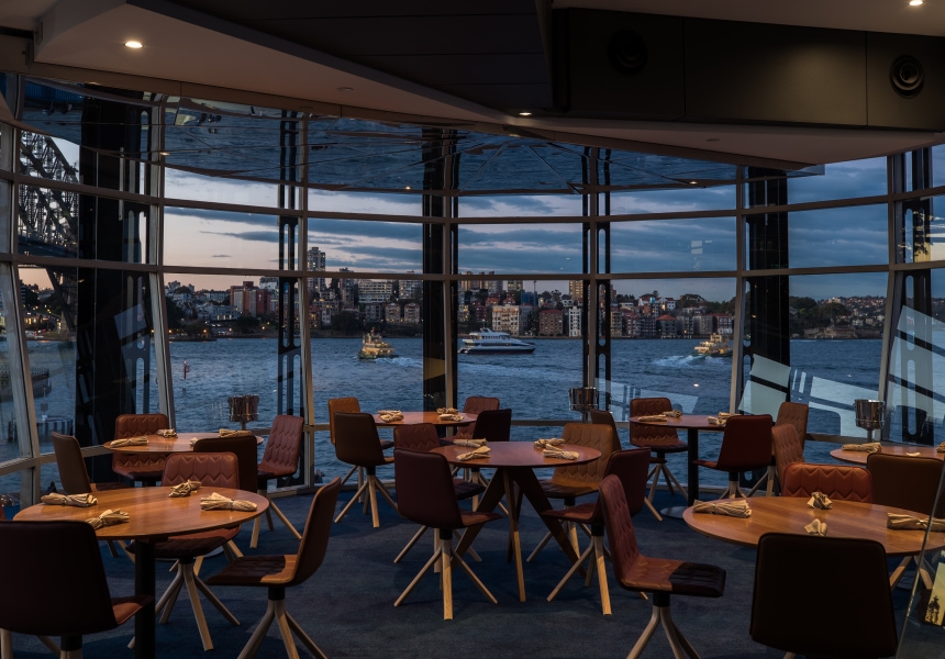 The dining room at Quay, Sydney
