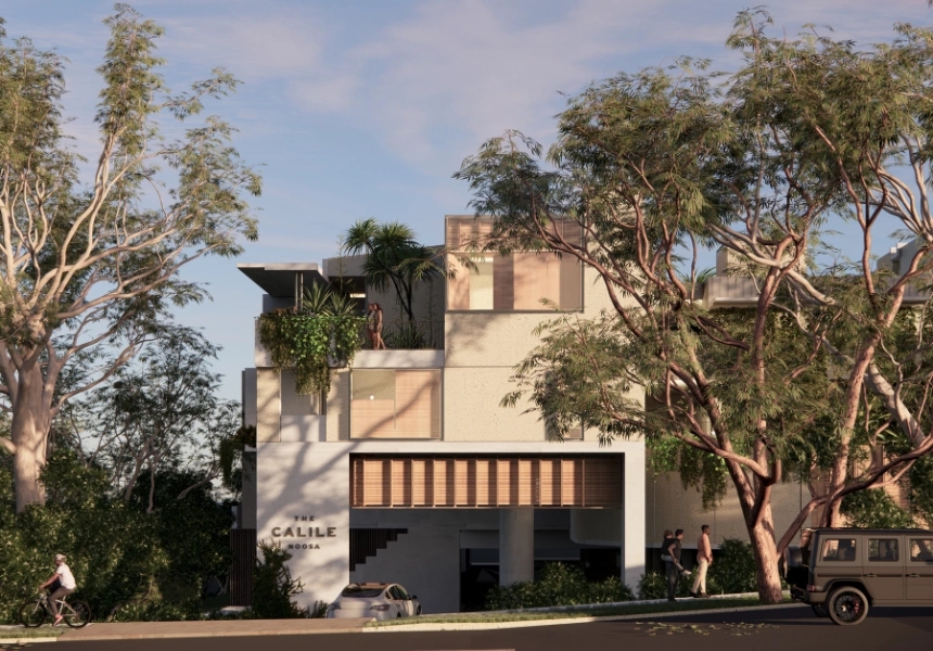 The Calile Noosa renders
