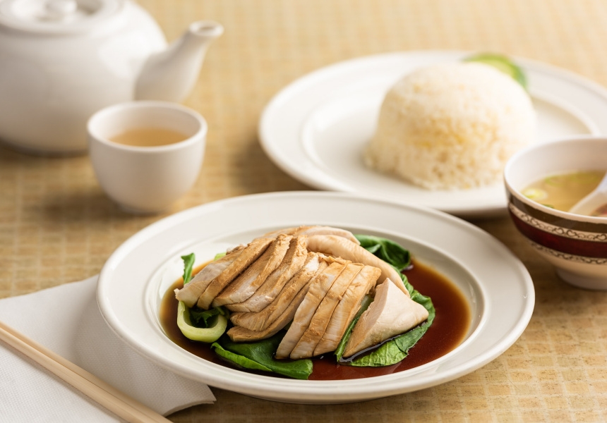 Chinatown Cafe's chicken rice
