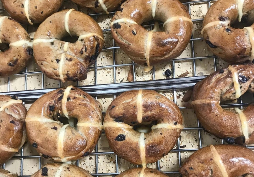 Hot Cross Bagels, The Beigelry
