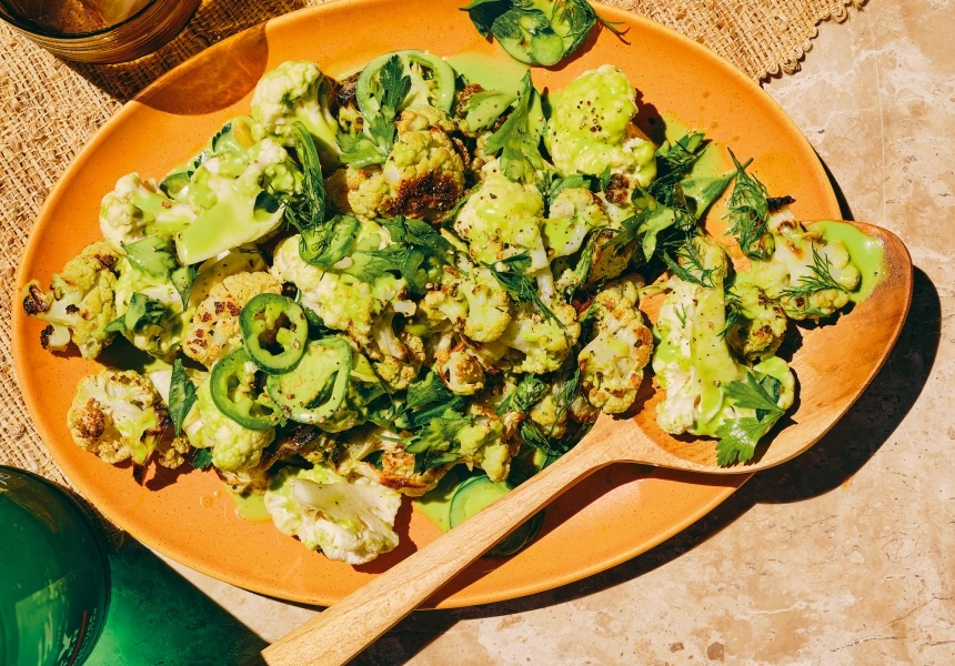 Molly Baz's cauliflower salad
