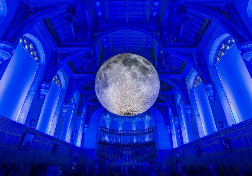 <em>Museum of the Moon</em>, by English artist Luke Jerram
