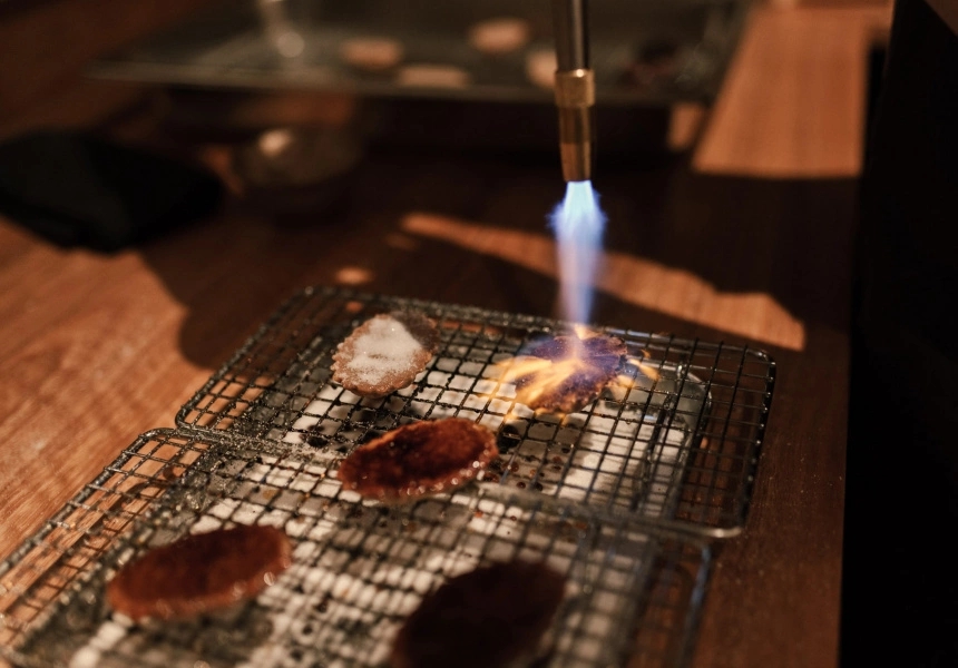 Parfait tartlet à la Burnt Ends, Arkhe
