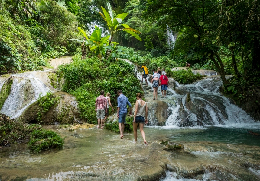 Mele Cascades, Efate
