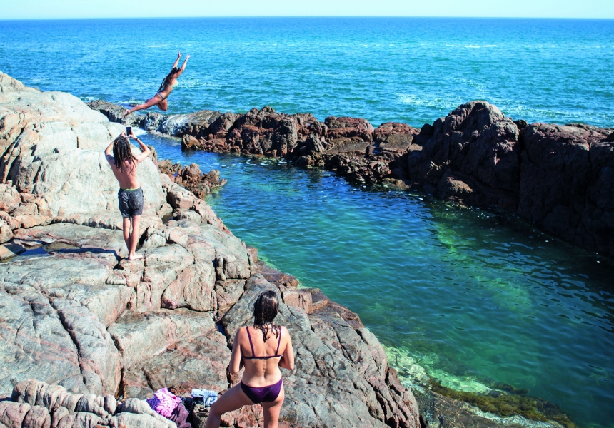 Shell Beach Rock Pool
