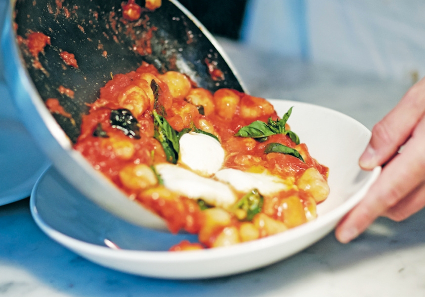 Kaprica's gnocchi alla Sorrentina
