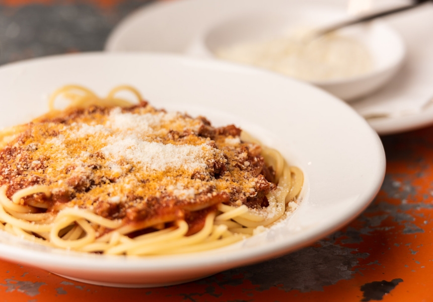 Lucia's spaghetti bolognese
