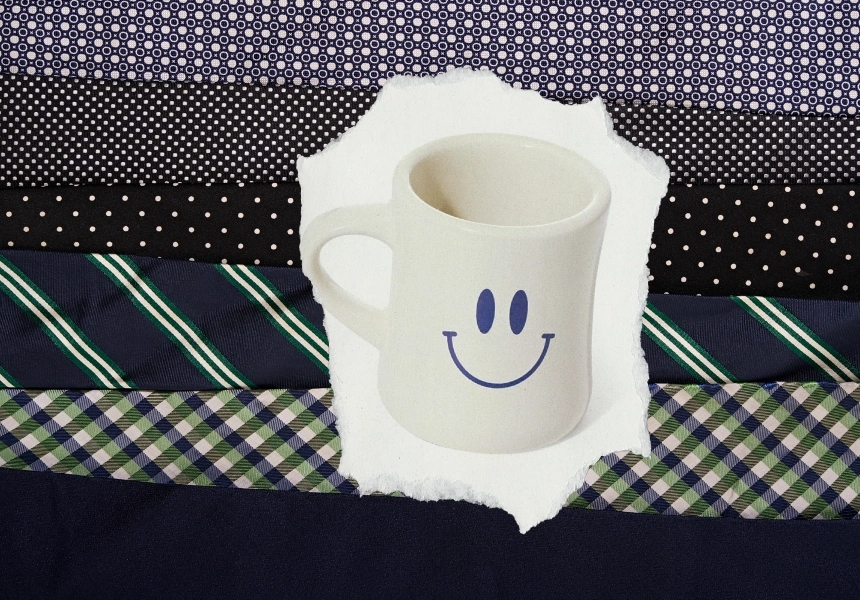 Smile Mug, Worktones
