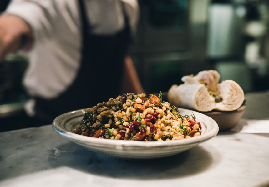 Añada’s freekeh salad
