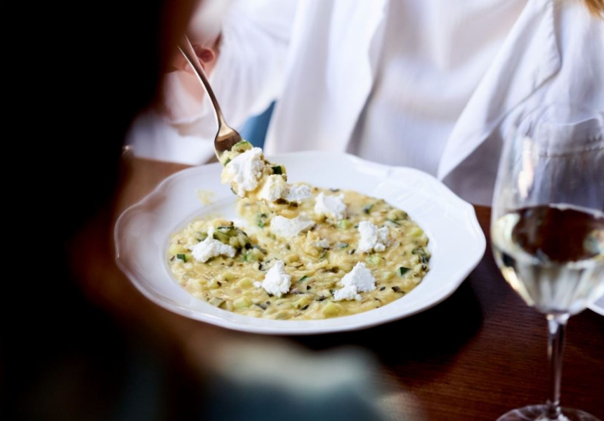 Rosetta’s Zucchini Risotto
