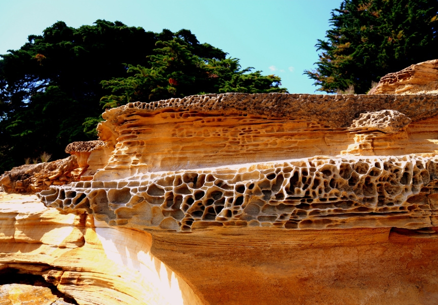 Painted Cliffs
