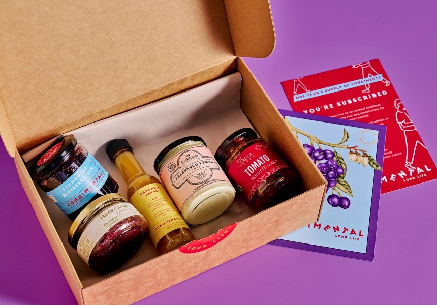 One-year condiment subscription from Condimental
