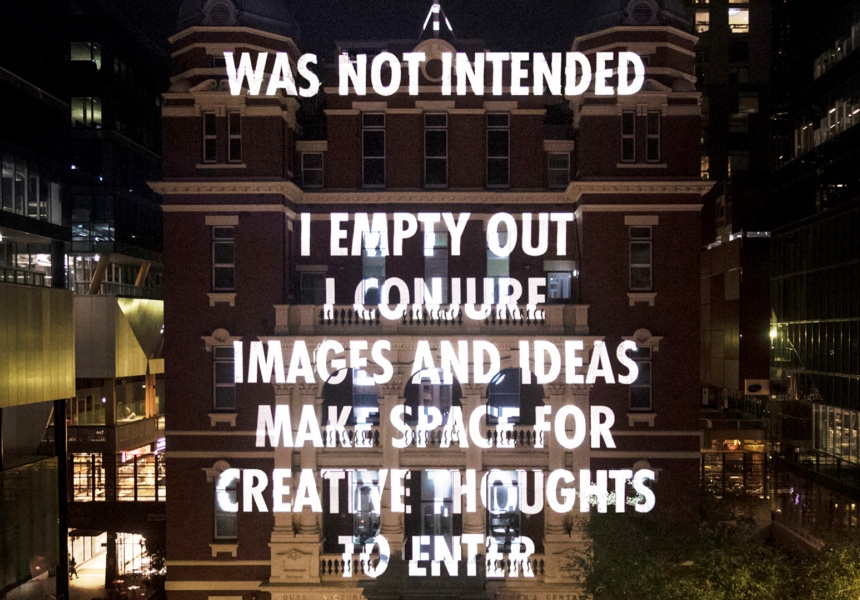 I Conjure, by Jenny Holzer
