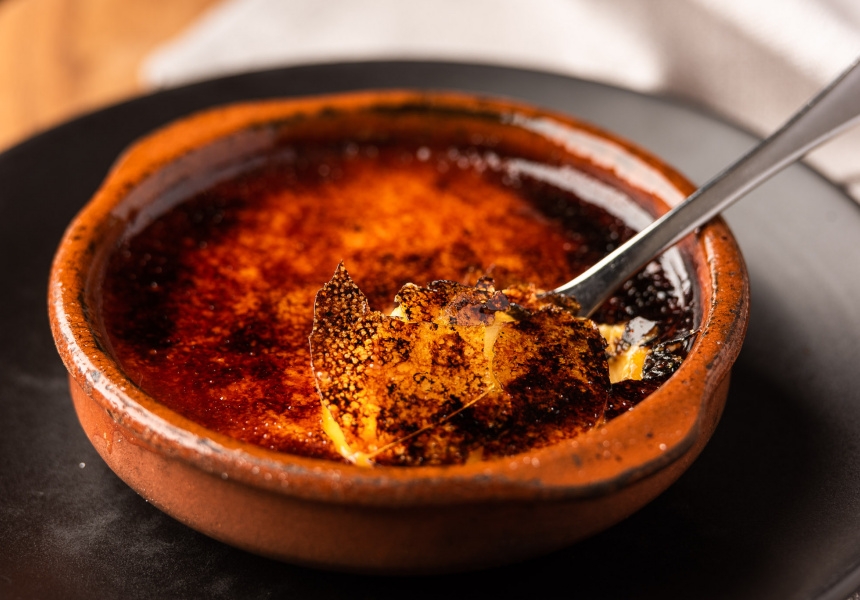 Fino's crema catalana
