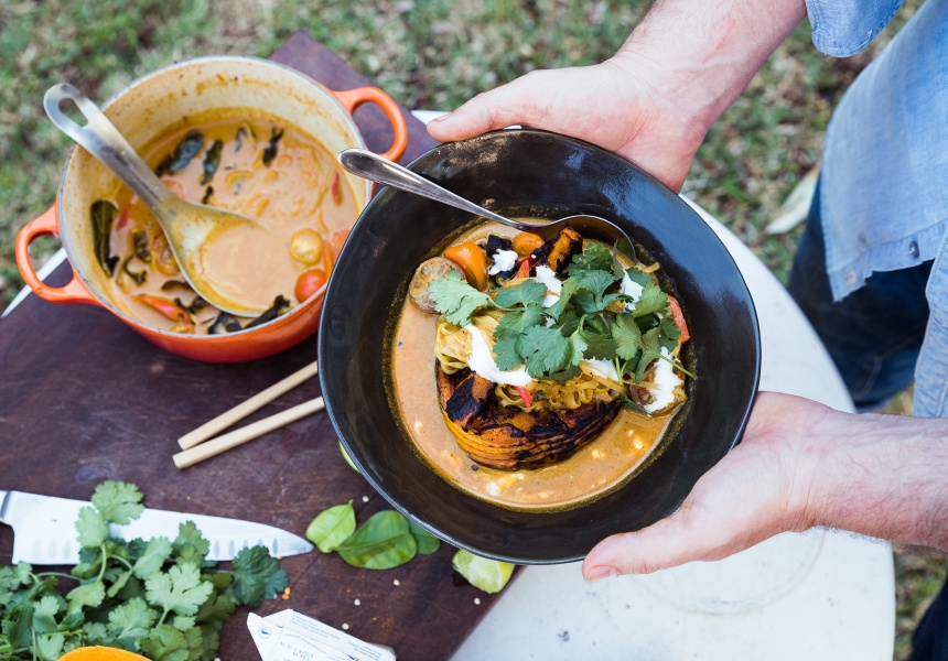 Griff Pamment’s Thai Red-Curry Soup
