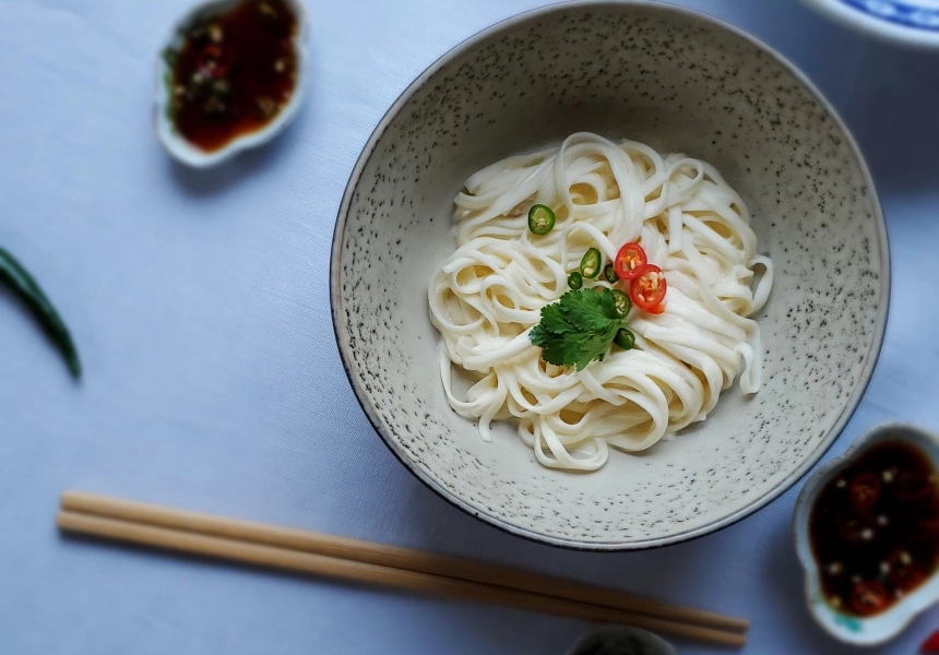 Rosheen Kaul’s creamy tofu noodles
