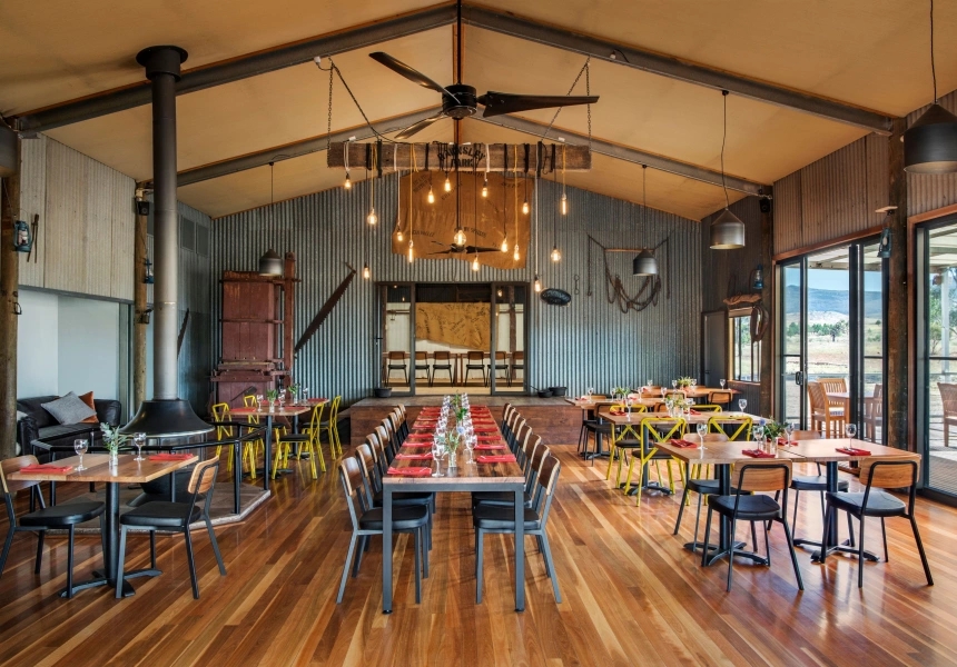 Woolshed Restaurant, Rawnsley Park Station 
