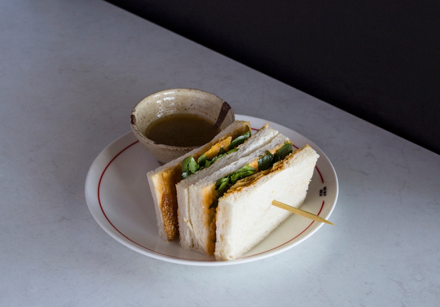 Tea sandwich, Africola, Adelaide, South Australia
