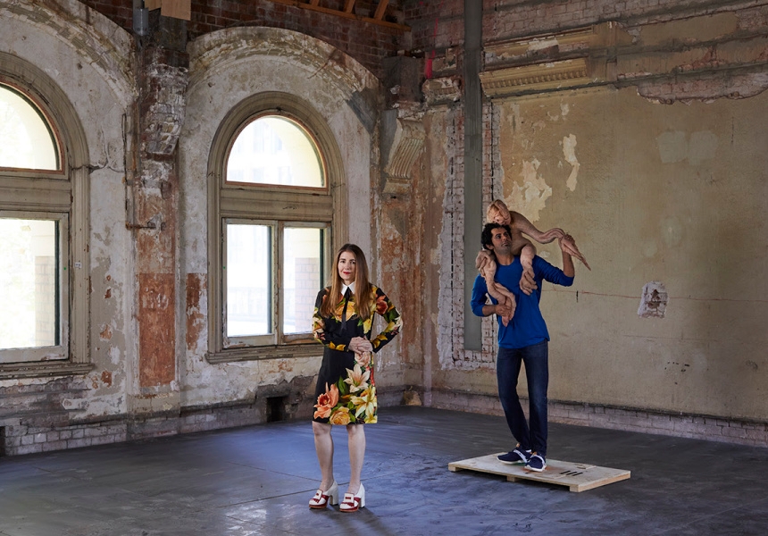 Patricia Piccinini's <em>A Miracle Constantly Repeating</em>, at Flinders Street Station Ballroom
