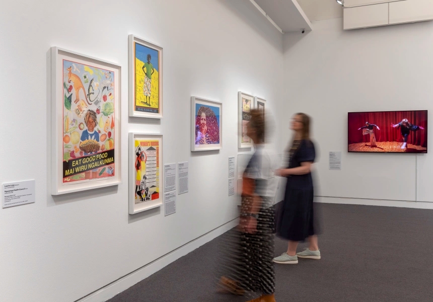 Installation view of Know My Name: Australian Women Artists, Mornington Peninsual Regional Gallery, 2023, Know My Name: Australian Women Artists is a National Gallery Touring Exhibition supported by the Australian Government through Visions of Australia
