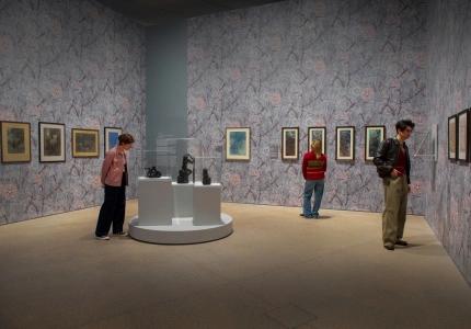 <p>Installation view of the Alphonse Mucha: Spirit of Art Nouveau exhibition at the Art Gallery of New South Wales, photo © Art Gallery of New South Wales, Penny Clay</p>
