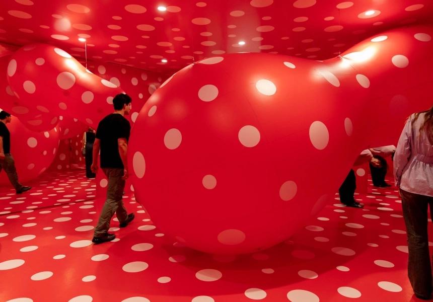 <p>Yayoi Kusama, NGV 2024</p>
