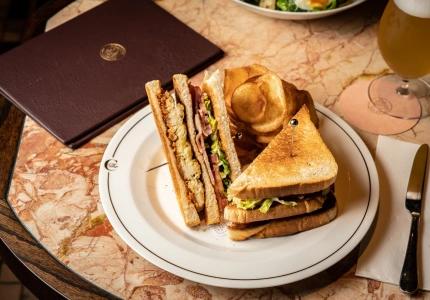 <p>The Charles's club sandwich</p>
