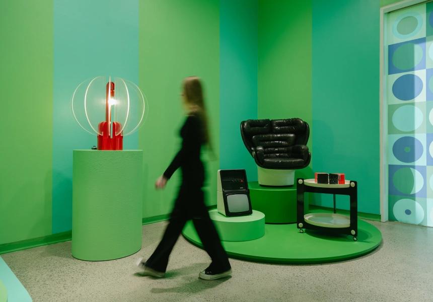 <p>Installation view, Molto Bello: Icons of Modern Italian Design, Heide Museum of Modern Art. </p>
