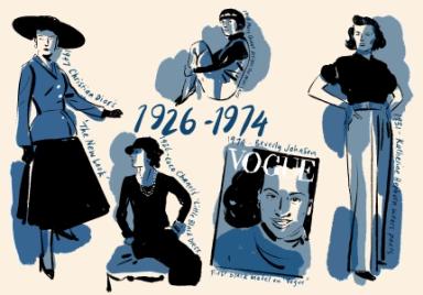 <p>100 Years of Beauty, Illustrations by Tom Jellett</p>
