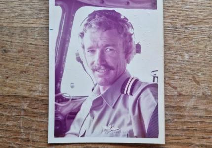 <p>The writer's dad photographed circa 1970s flying a DC-3 for TAA in Papua New Guinea</p>
