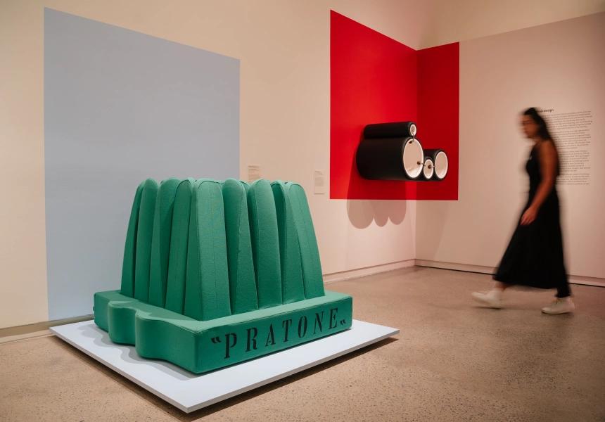 <p>Installation view, Molto Bello: Icons of Modern Italian Design, Heide Museum of Modern Art</p>
