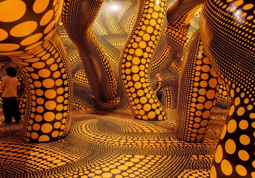 <p>Yayoi Kusama, NGV</p>
